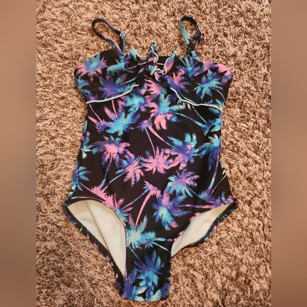 Art Class, girls one piece swim suit, S (6/6x)